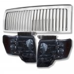2011 Ford F150 Chrome Vertical Grille