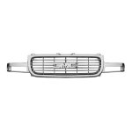 2001 GMC Sierra Chrome Replacement Grille