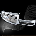 2001 GMC Sierra Chrome Replacement Grille