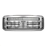 2006 Ford F250 Super Duty Chrome Replacement Grille