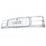 2000 GMC Sierra 2500 Chrome Replacement Grille