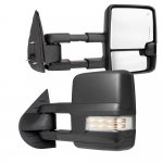 2014 GMC Yukon XL Towing Mirrors Clear LED Lights Power Heated