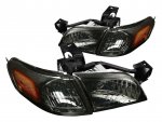 1999 Pontiac Montana Smoked Euro Headlights