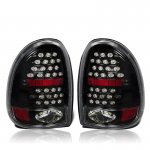 1998 Dodge Caravan Black LED Tail Lights