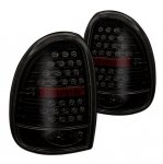 Dodge Durango 1998-2003 Black Smoked LED Tail Lights