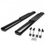 2004 GMC Sierra 3500 Regular Cab Nerf Bars Black 5 Inches Oval