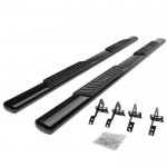 2013 Ford F150 SuperCab Nerf Bars Black 5 Inches Oval