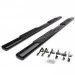 2013 Ford F150 SuperCrew Nerf Bars Black 5 Inches Oval
