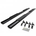 2010 Ford F450 Super Duty Nerf Bars Black 5 Inches Oval