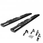 2011 Ford F150 SuperCab Nerf Bars Black 6 Inches Oval