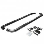 2010 Dodge Ram 2500 Crew Cab Nerf Bars Black 3 Inches