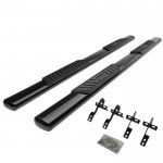 2005 Ford F150 SuperCrew Nerf Bars Black 5 Inches Oval