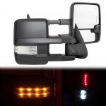 1988 Chevy 3500 Pickup Power Towing Mirrors Clear LED Lights