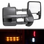 1996 Chevy 3500 Pickup Power Towing Mirrors Smoked LED Lights