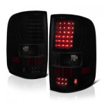 Ford F150 2004-2008 Black Smoked LED Tail Lights