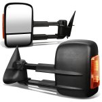 Chevy Silverado 1999-2002 Towing Mirrors Power Heated LED Signal Lights