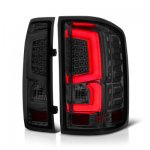 2015 GMC Sierra 2500HD Smoked Custom LED Tail Lights