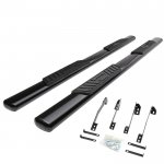 2002 Dodge Ram 2500 Quad Cab Nerf Bars Black 5 Inches Oval