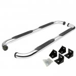 2014 Jeep Wrangler JK 4-Door Nerf Bars Stainless Steel