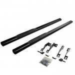 1995 Chevy 1500 Pickup Extended Cab Nerf Bars Black 4 Inches Oval