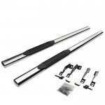 1994 Chevy 3500 Pickup Extended Cab Nerf Bars Stainless 4 Inches Oval