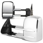 GMC Sierra 3500 2003-2006 Chrome Towing Mirrors Power Heated