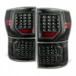 2010 Toyota Tundra Black LED Tail Lights