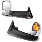 2000 Dodge Ram 3500 Chrome Power Heated Towing Mirrors Smoked Signal Lights