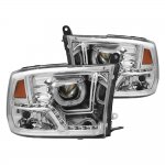 2015 Dodge Ram 2500 Clear Halo Projector Headlights LED DRL