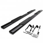 2003 Dodge Ram 2500 Quad Cab Nerf Bars Black 5 Inches Oval