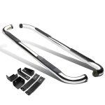 2005 Chevy Silverado 1500HD Crew Cab Nerf Bars Stainless Steel