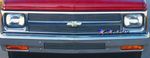 1992 Chevy S10 Polished Aluminum Billet Grille