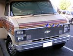 1982 GMC Suburban Polished Aluminum Billet Grille