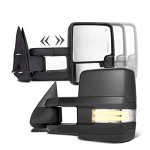 2003 Chevy Tahoe Towing Mirrors Clear LED DRL Power Heated