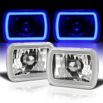 1987 GMC Truck Blue Halo Tube Sealed Beam Headlight Conversion