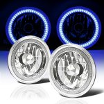 1976 Nissan 280Z Blue SMD LED Sealed Beam Headlight Conversion