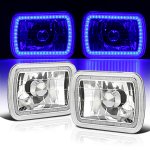 1983 Buick Skylark Blue SMD LED Sealed Beam Headlight Conversion