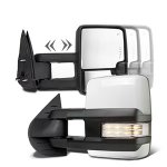 2008 GMC Yukon XL Denali White Towing Mirrors Clear LED Lights Power Heated
