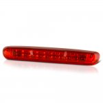 2011 Chevy Silverado Red Full LED Third Brake Light Cargo Light
