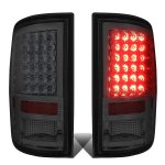 2015 Dodge Ram 3500 Smoked LED Tail Lights