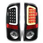 2008 Dodge Ram 3500 Black LED Tail Lights Tube