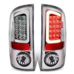 2007 Dodge Ram 3500 Chrome LED Tail Lights Tube