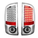 2004 Dodge Ram 3500 Chrome LED Tail Lights