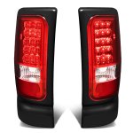 1999 Dodge Ram 3500 Red LED Tail Lights