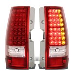 2009 Chevy Tahoe Red LED Tail Lights
