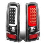 2006 Chevy Tahoe Black LED Tail Lights Tube