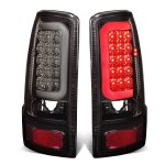 2003 Chevy Suburban Smoked LED Tail Lights Tube