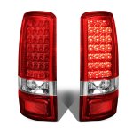 2006 Chevy Tahoe Red LED Tail Lights