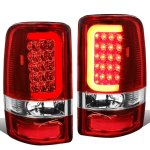 2000 Chevy Tahoe LED Tail Lights Red Tube