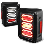 2008 Jeep Wrangler JK Custom LED Tail Lights